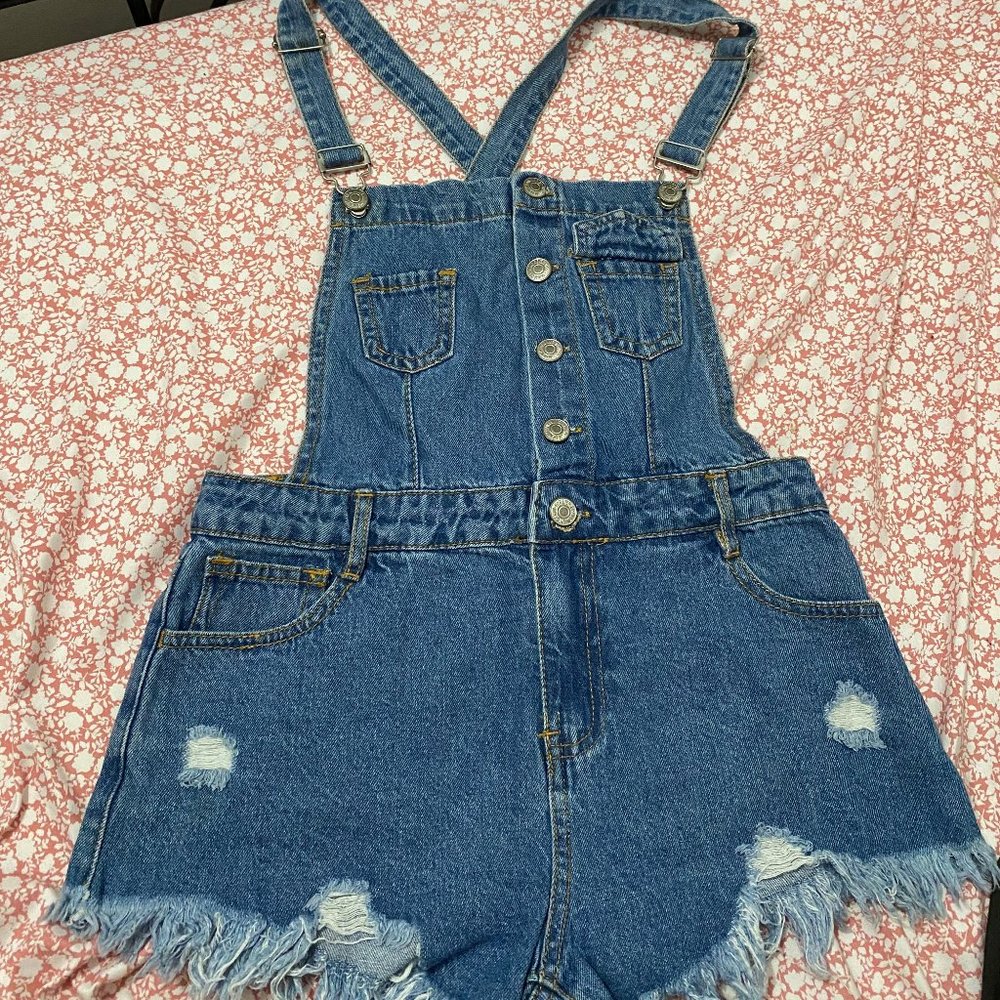 Ripped Jeans overalls
